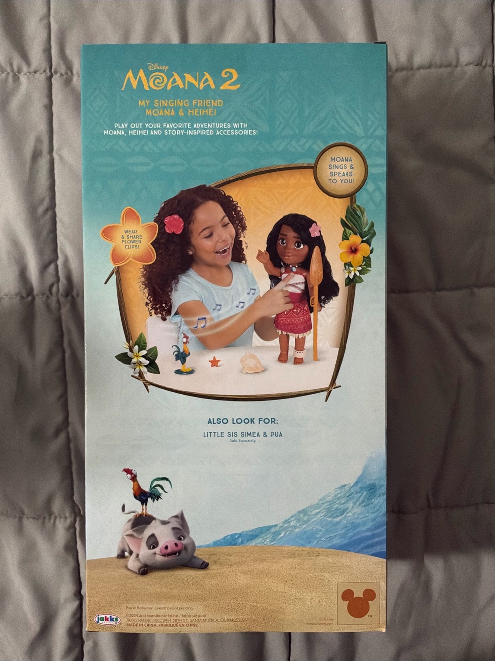 Disney Moana Singing & Talking Friend Doll with Hei Hei & Other Mini Toys - Picture 2 of 2